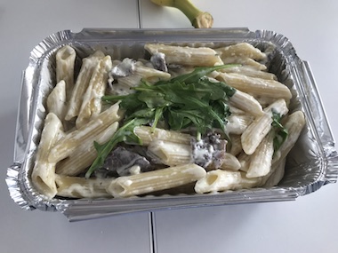 Pasta Carbonara - Olympa Pizza & Café, Lund