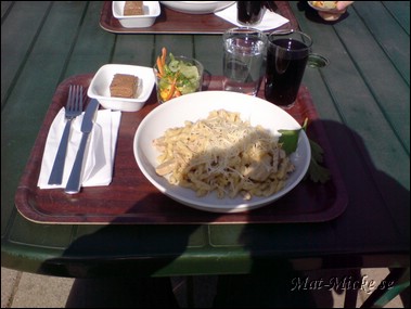 Pasta med fläskfilé och gorgonzola - Västerås Golfklubb, Västerås