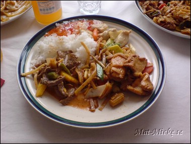 Lunchbuffé - Gulab Thai, Västerås