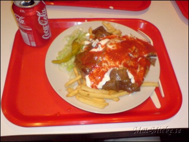 Kebabtallrik - Burger Corner, Västerås