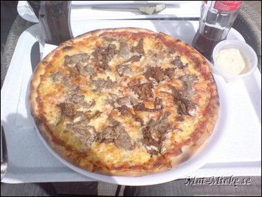 Pizza nr 25, Kajens Fik, Västerås