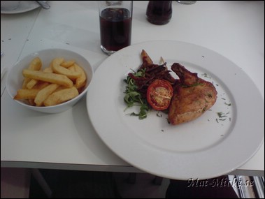 Grillad kyckling - Restaurang Varda, Västerås